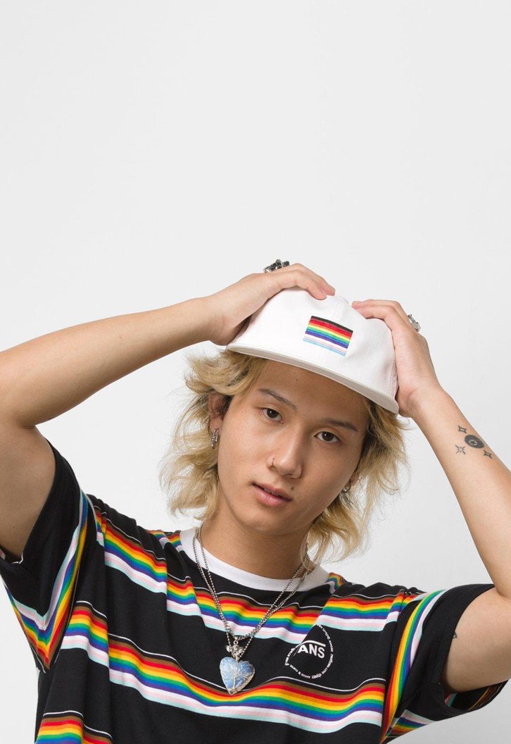 Boné Vans Pride Jockey White