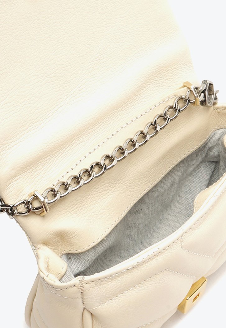 Bolsa Tiracolo Branca Couro Emma Pequena