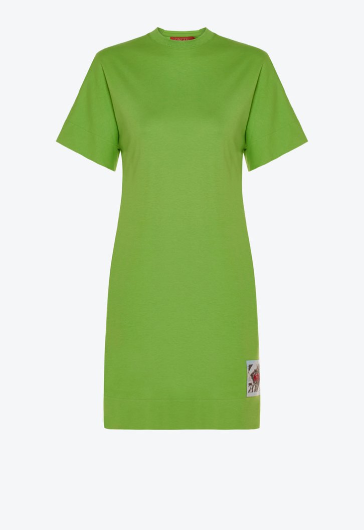 VESTIDO VERDE GINGER CAMISETA NÓS