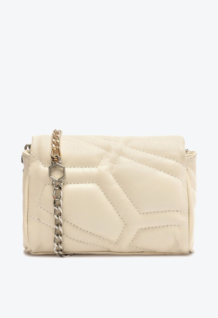 Bolsa Tiracolo Branca Couro Emma Pequena