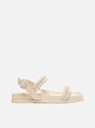 Papete Off-White Arezzo Tiras Tramadas